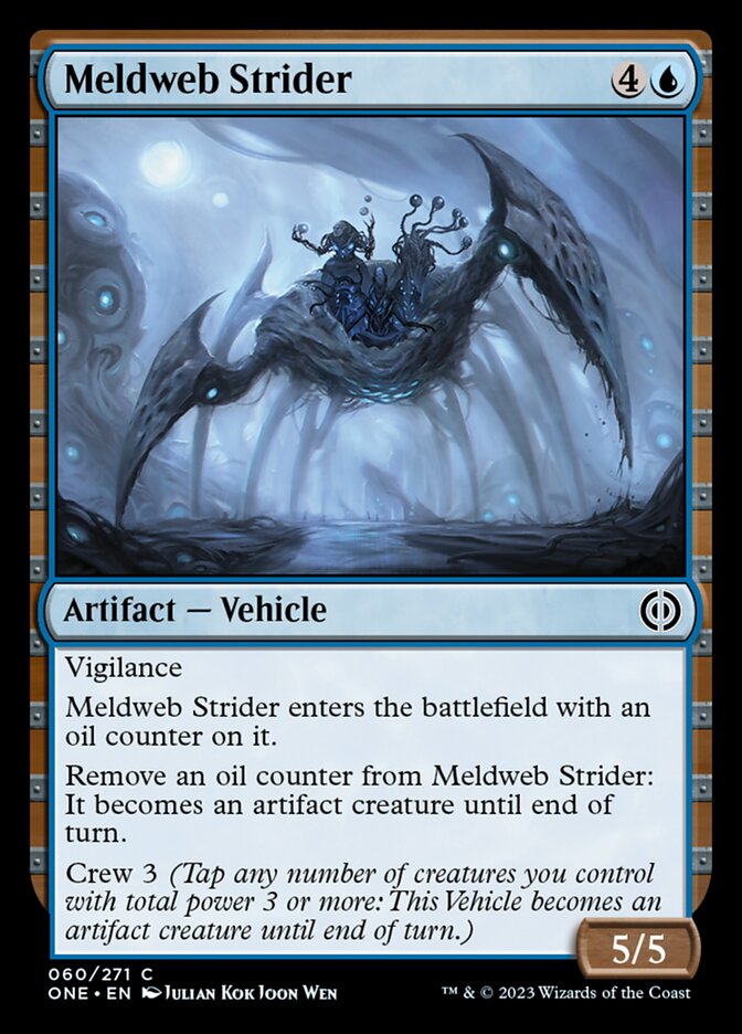 Meldweb Strider [Phyrexia: All Will Be One] | The Time Vault CA