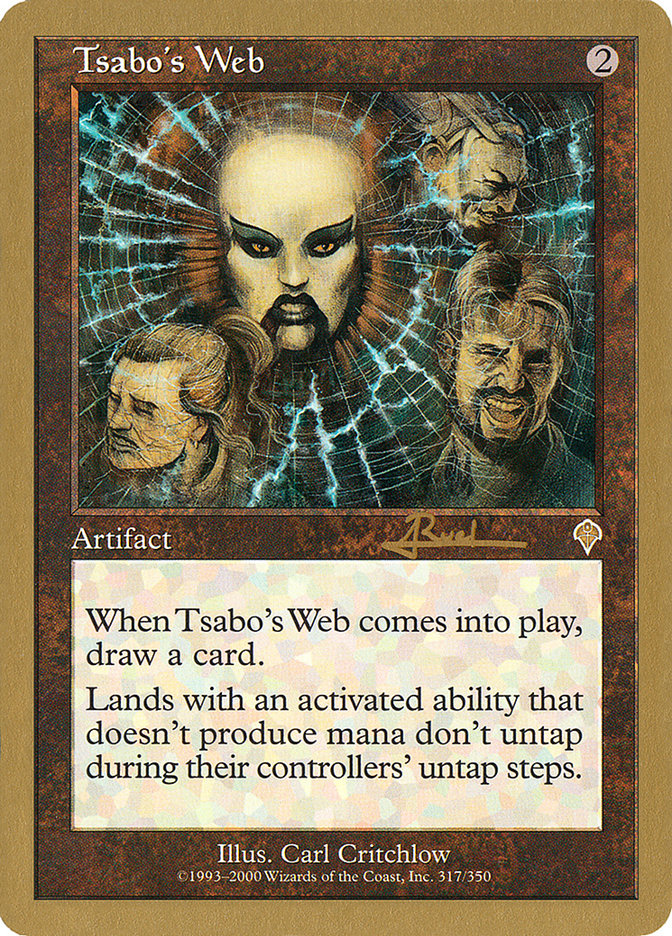 Tsabo's Web (Antoine Ruel) [World Championship Decks 2001] | The Time Vault CA