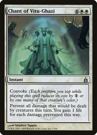 Chant of Vitu-Ghazi [Ravnica: City of Guilds] | The Time Vault CA