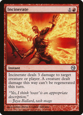 Incinerate [Duels of the Planeswalkers] | The Time Vault CA