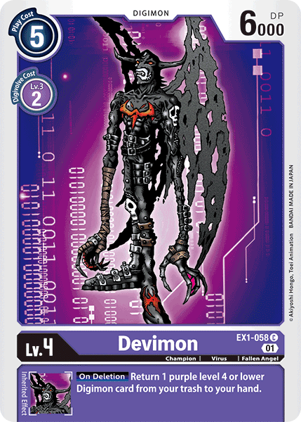 Devimon [EX1-058] [Classic Collection] | The Time Vault CA