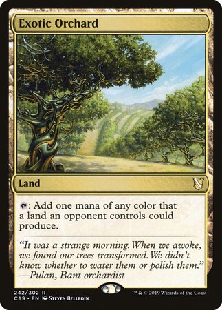 Exotic Orchard [Commander 2019] | The Time Vault CA