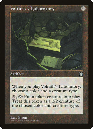 Volrath's Laboratory [Stronghold] | The Time Vault CA