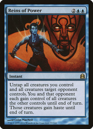 Reins of Power [Commander 2011] | The Time Vault CA