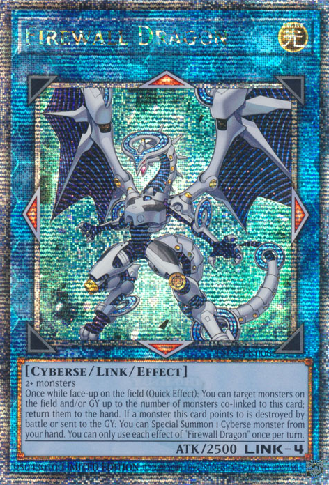 Firewall Dragon [TN23-EN008] Quarter Century Secret Rare | The Time Vault CA