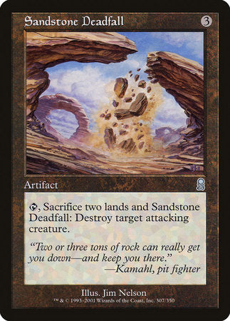 Sandstone Deadfall [Odyssey] | The Time Vault CA