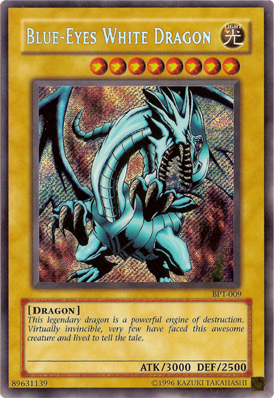 Blue-Eyes White Dragon [BPT-009] Secret Rare | The Time Vault CA