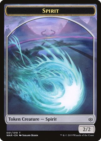 Spirit Token [War of the Spark Tokens] | The Time Vault CA