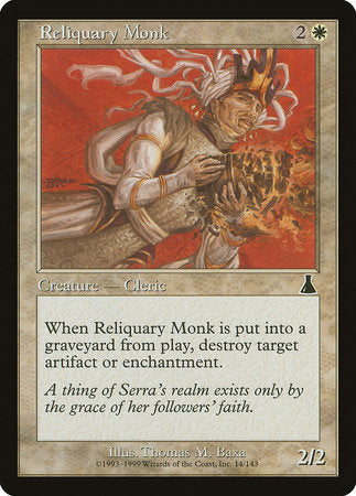 Reliquary Monk [Urza's Destiny] | The Time Vault CA