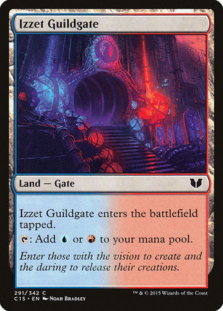 Izzet Guildgate [Commander 2015] | The Time Vault CA