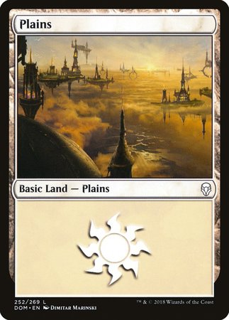 Plains (252) [Dominaria] | The Time Vault CA