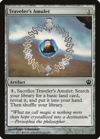 Traveler's Amulet [Theros] | The Time Vault CA