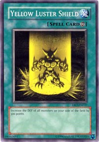 Yellow Luster Shield [DR2-EN037] Common | The Time Vault CA