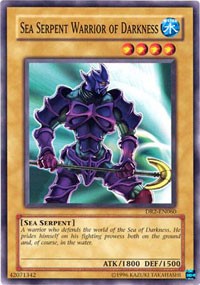 Sea Serpent Warrior of Darkness [DR2-EN060] Common | The Time Vault CA