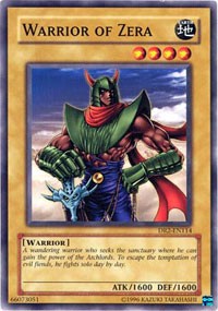 Warrior of Zera [DR2-EN114] Common | The Time Vault CA