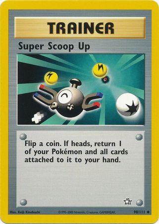 Super Scoop Up (98/111) [Neo Genesis Unlimited] | The Time Vault CA