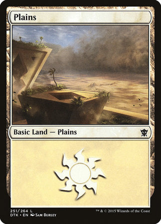 Plains (251) [Dragons of Tarkir] | The Time Vault CA
