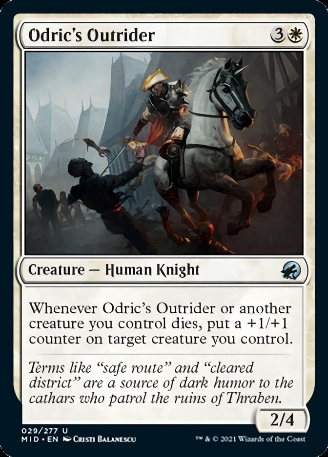 Odric's Outrider [Innistrad: Midnight Hunt] | The Time Vault CA