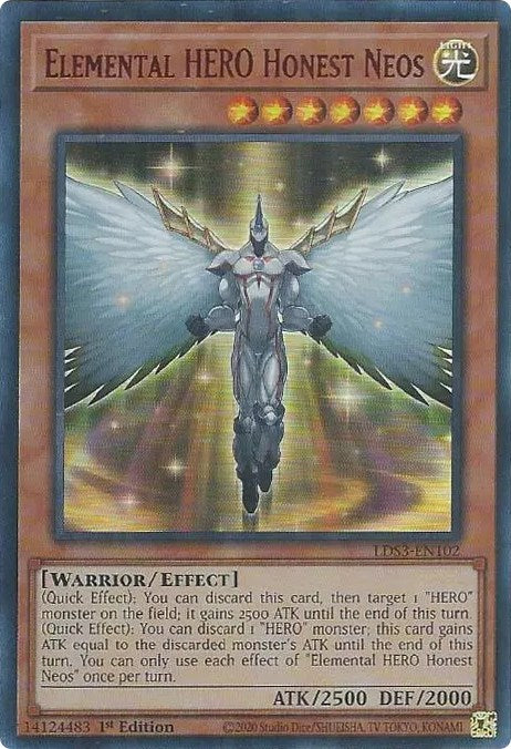 Elemental HERO Honest Neos (Red) [LDS3-EN102] Ultra Rare | The Time Vault CA