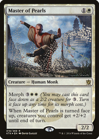 Master of Pearls [Khans of Tarkir Promos] | The Time Vault CA