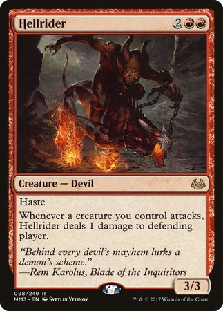 Hellrider [Modern Masters 2017] | The Time Vault CA