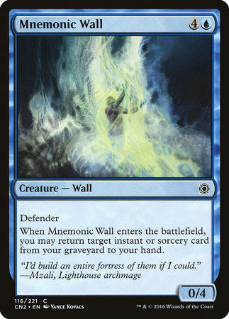 Mnemonic Wall [Conspiracy: Take the Crown] | The Time Vault CA