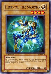 Elemental Hero Sparkman [DP1-EN004] Common | The Time Vault CA