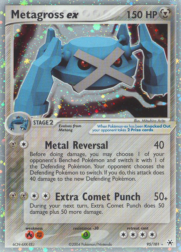 Metagross ex (95/101) [EX: Hidden Legends] | The Time Vault CA