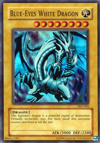 Blue-Eyes White Dragon [SKE-001] Super Rare | The Time Vault CA