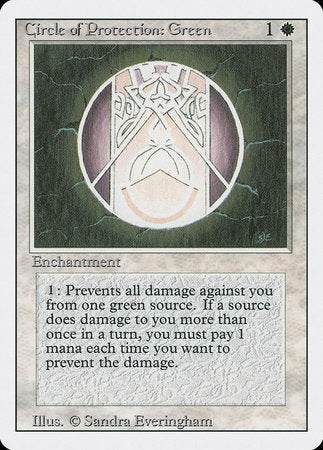 Circle of Protection: Green [Revised Edition] | The Time Vault CA