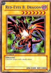 Red-Eyes B. Dragon [SD1-EN002] Common | The Time Vault CA