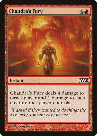 Chandra's Fury [Magic 2013] | The Time Vault CA