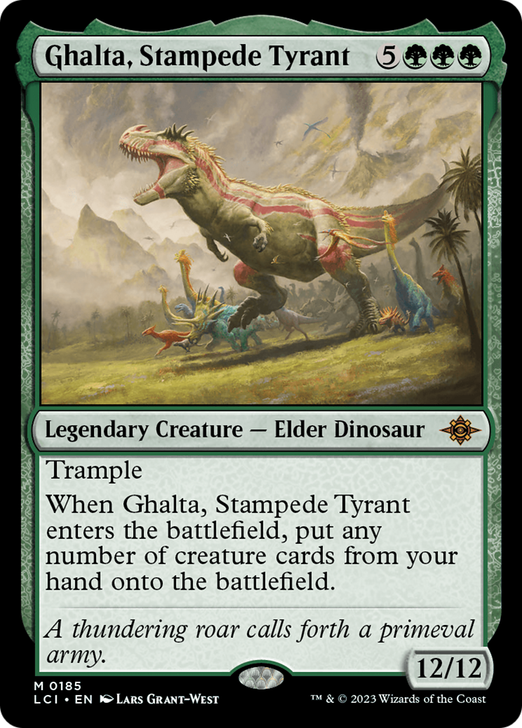 Ghalta, Stampede Tyrant [The Lost Caverns of Ixalan] | The Time Vault CA