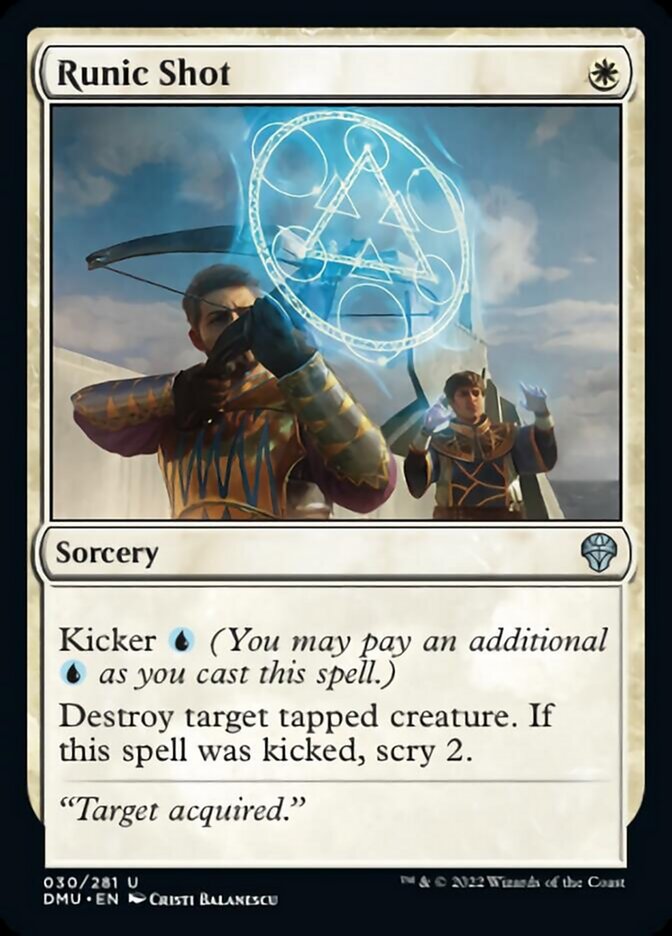 Runic Shot [Dominaria United] | The Time Vault CA