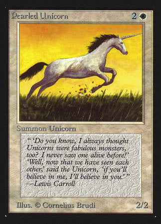 Pearled Unicorn (IE) [Intl. Collectors’ Edition] | The Time Vault CA