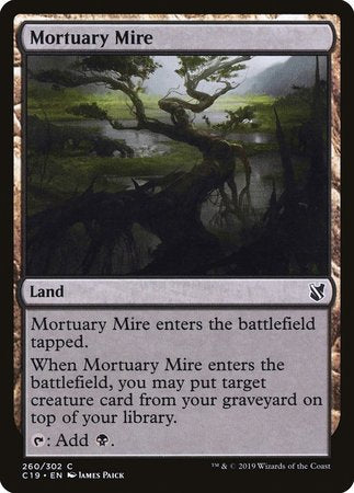 Mortuary Mire [Commander 2019] | The Time Vault CA