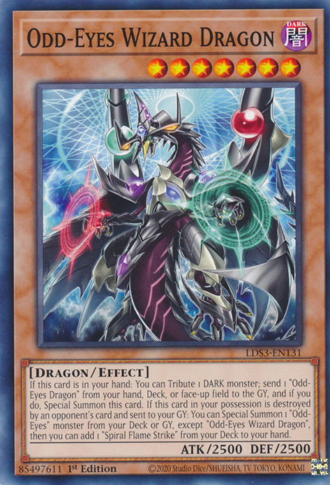 Odd-Eyes Wizard Dragon [LDS3-EN131] Common | The Time Vault CA