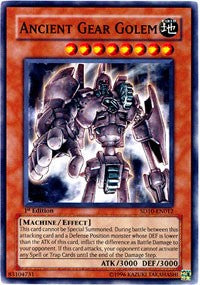 Ancient Gear Golem [SD10-EN012] Common | The Time Vault CA