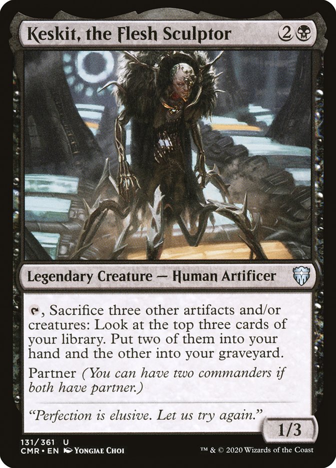 Keskit, the Flesh Sculptor [Commander Legends] | The Time Vault CA