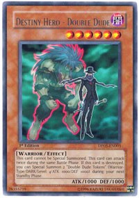 Destiny Hero - Double Dude [DP05-EN005] Rare | The Time Vault CA