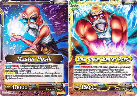 Master Roshi // Max Power Master Roshi (Giant Card) (BT5-079) [Oversized Cards] | The Time Vault CA