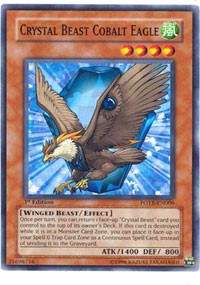 Crystal Beast Cobalt Eagle [FOTB-EN006] Common | The Time Vault CA