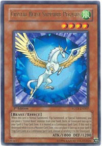 Crystal Beast Sapphire Pegasus [FOTB-EN007] Ultra Rare | The Time Vault CA