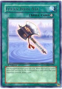 Lucky Iron Axe [FOTB-EN037] Rare | The Time Vault CA