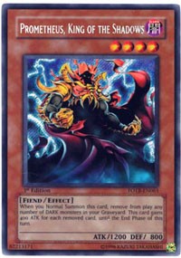 Prometheus, King of the Shadows [FOTB-EN063] Secret Rare | The Time Vault CA