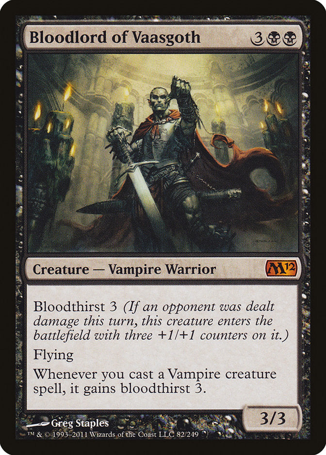Bloodlord of Vaasgoth [Magic 2012] | The Time Vault CA