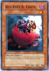 Red-Eyes B. Chick [DR3-EN017] Common | The Time Vault CA
