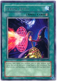 Serial Spell [DR3-EN097] Rare | The Time Vault CA