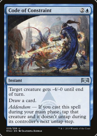 Code of Constraint [Ravnica Allegiance] | The Time Vault CA