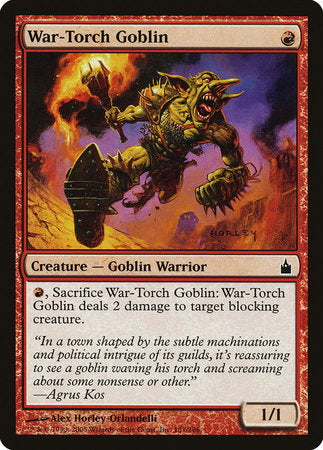 War-Torch Goblin [Ravnica: City of Guilds] | The Time Vault CA